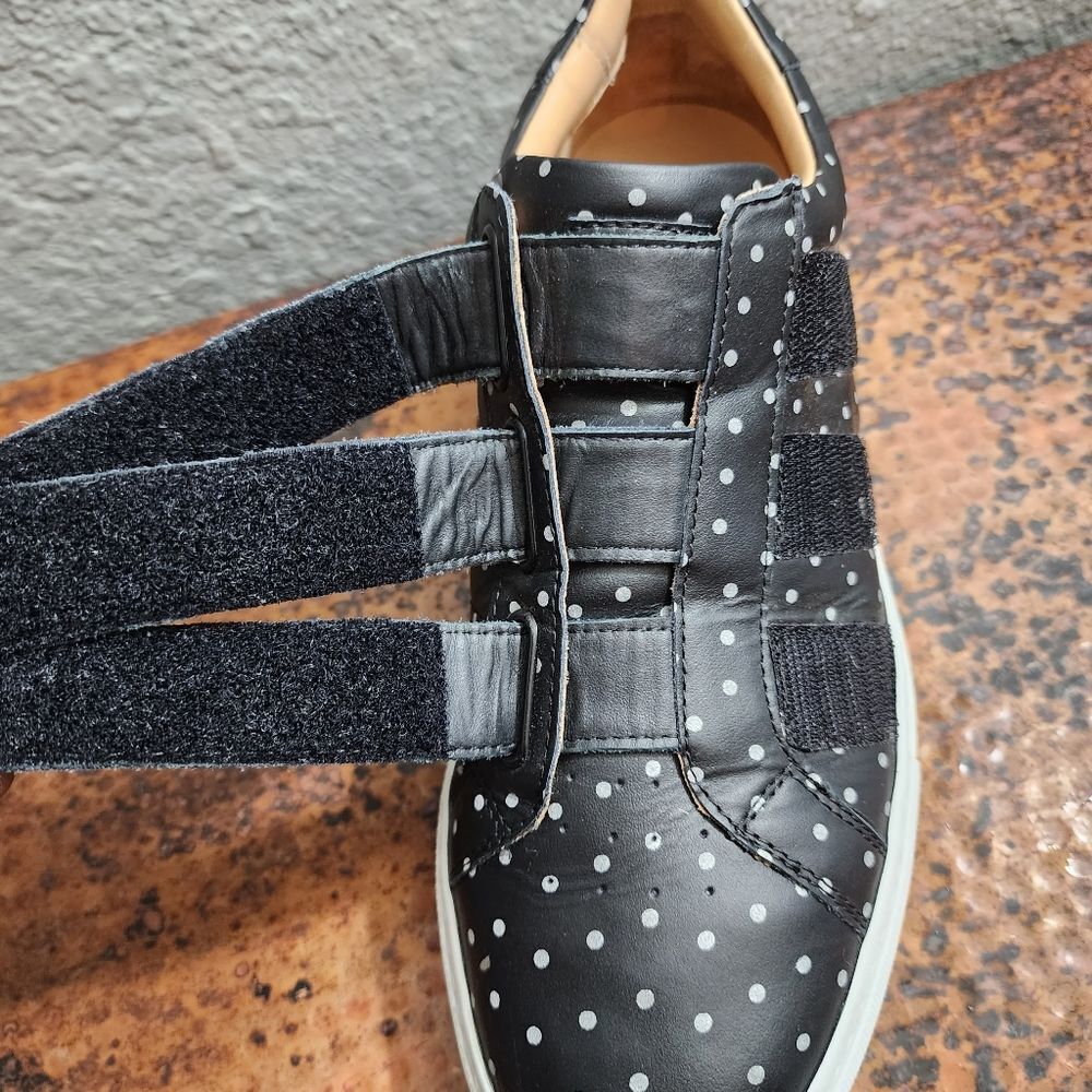 Nick Wooster x GREATS Men's Sz. 7 The Royale Nero Polka Dot Sneaker - Picture 11 of 16